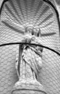 statuette d'applique : Vierge à l'Enfant