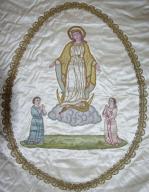 sommaire des textiles de l'église de Vallabrix