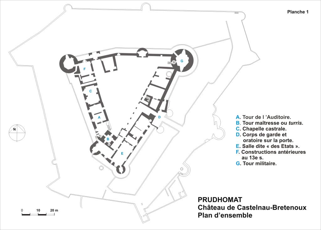 château fort de Castelnau-Bretenoux