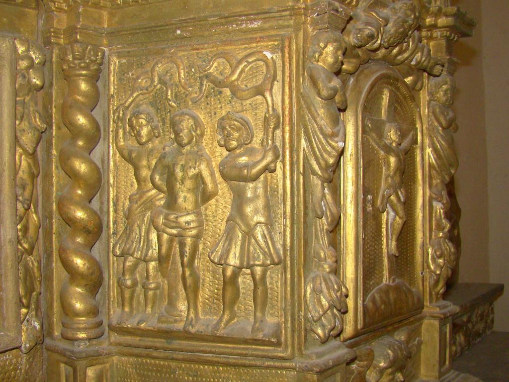 autel et tabernacle de la chapelle sud