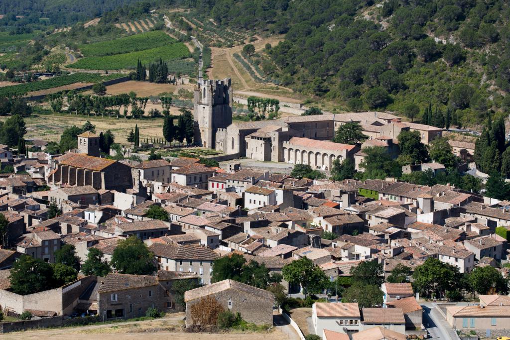 bourg monastique de Lagrasse