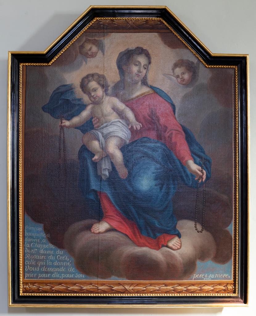 tableau : Vierge du Rosaire