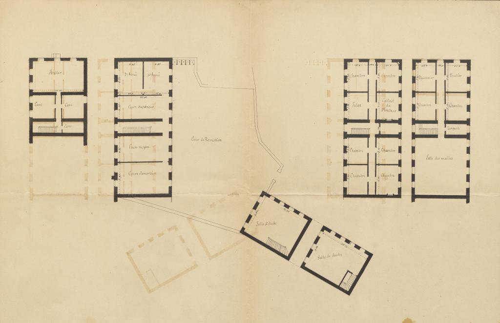 ancienne école primaire et primaire supérieure de garçons puis de filles, actuellement collège Jean-Jacques Faurie