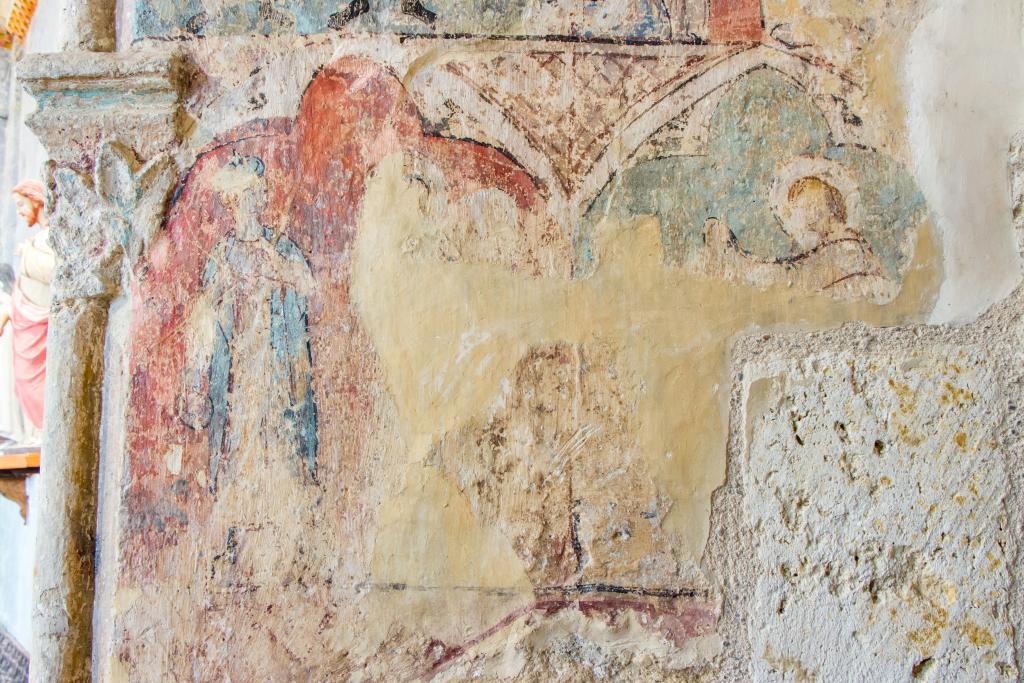 peinture monumentale de la chapelle de Vopillon