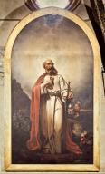 tableau et son cadre : Saint Pierre en extase