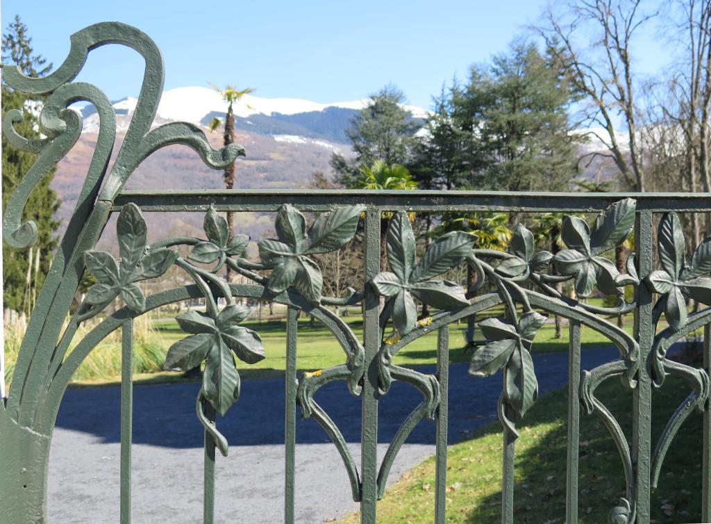 jardin d'agrément, jardin public dit parc thermal d'Argelès-Gazost