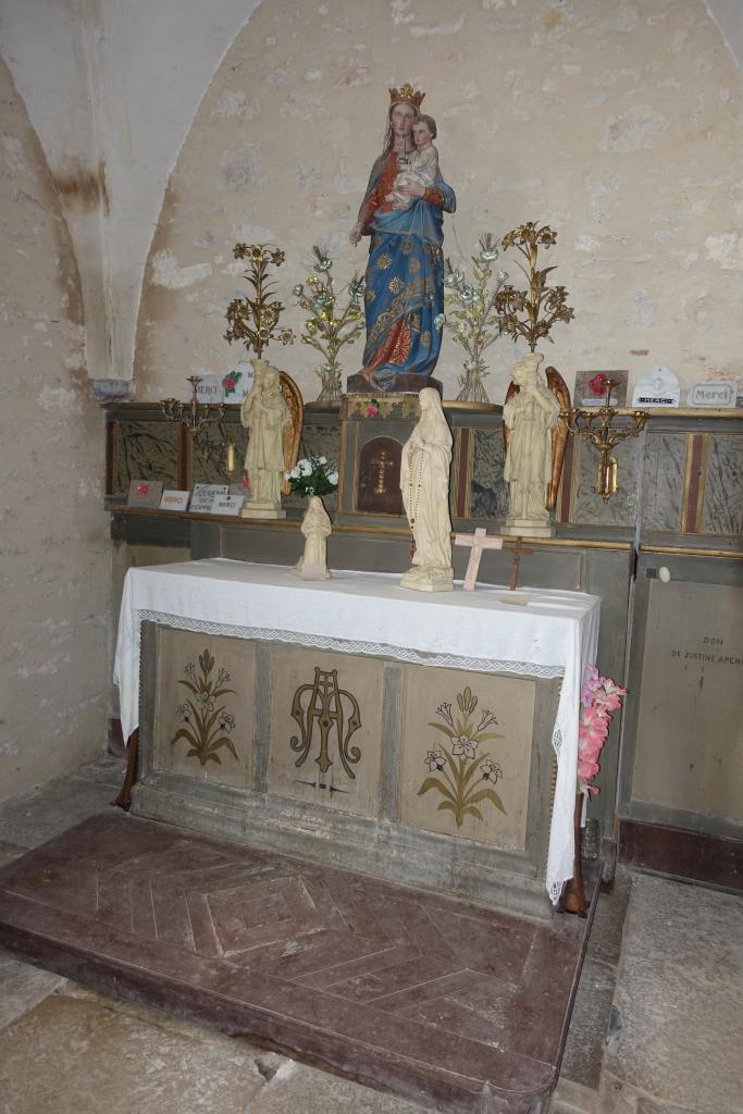 le mobilier de l'église Notre-Dame de l'Assomption