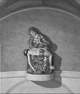 groupe sculpté (statuette) : Vierge de Pitié