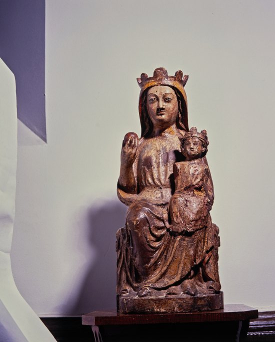 statue (statuette) : Vierge à l'Enfant (2)