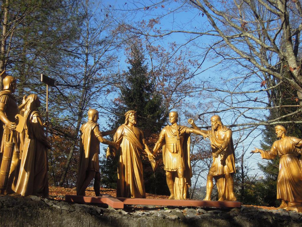 jardin paysager du calvaire dit Chemin de croix des Espélugues