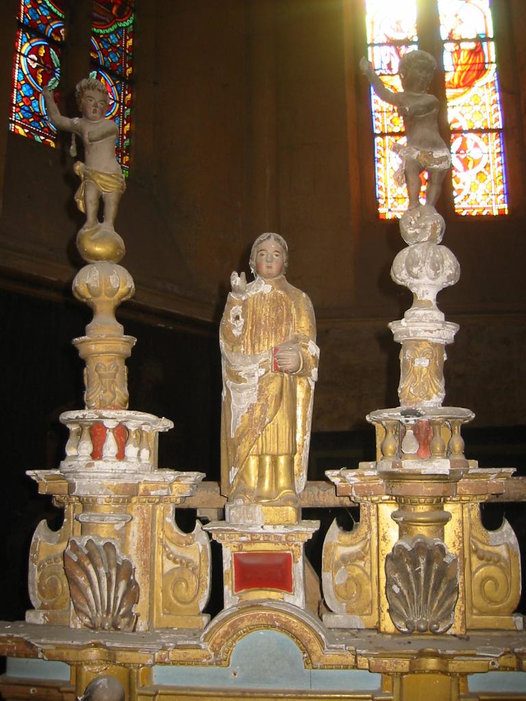 ensemble du maître-autel (autel et tabernacle)