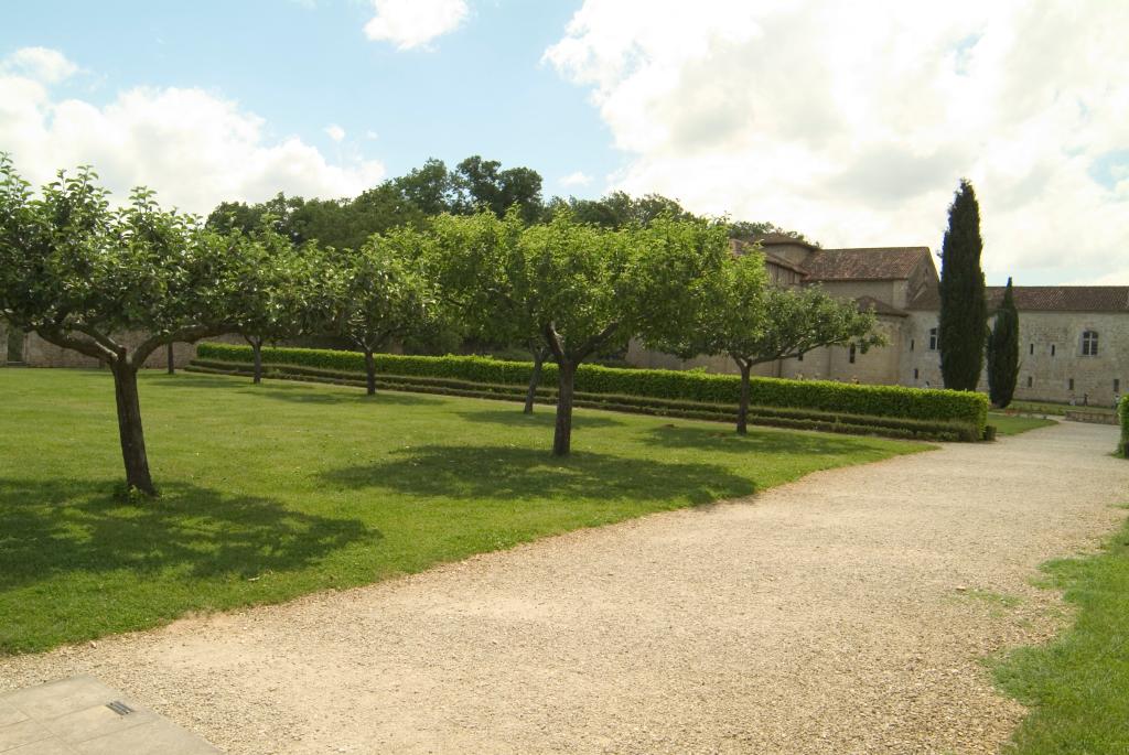 jardins de l'abbaye Notre-Dame de Flaran