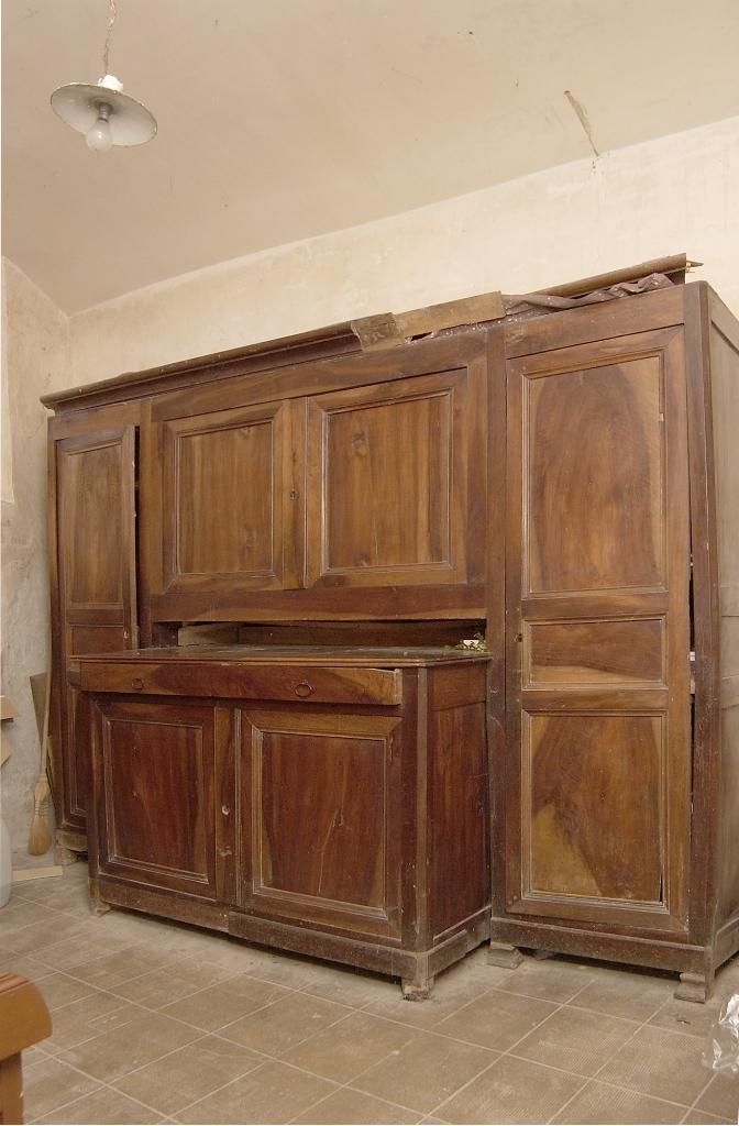 meuble de sacristie, de style Louis-Philippe