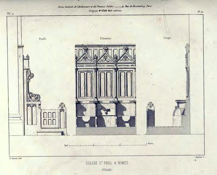 stalles du choeur