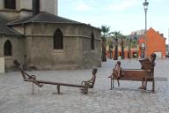 groupe sculpté : Détente