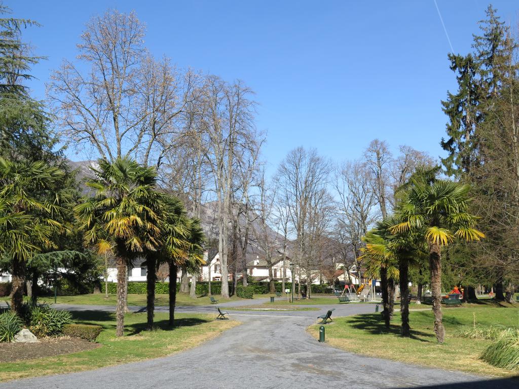 jardin d'agrément, jardin public dit parc thermal d'Argelès-Gazost