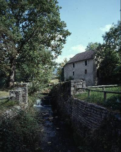 moulin à farine, moulin à huile (de noix), usine de préparation de produit minéral (usine de trituration de la barytine) dit Moulin de l'Evêque, Moulin Grand