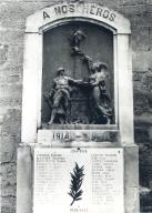 monument aux morts, de la guerre de 1914-1918