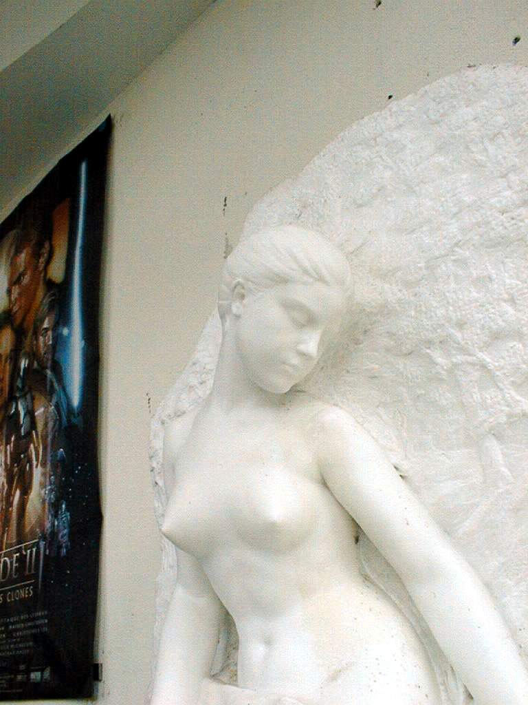 statue (petite nature) : Aux champs