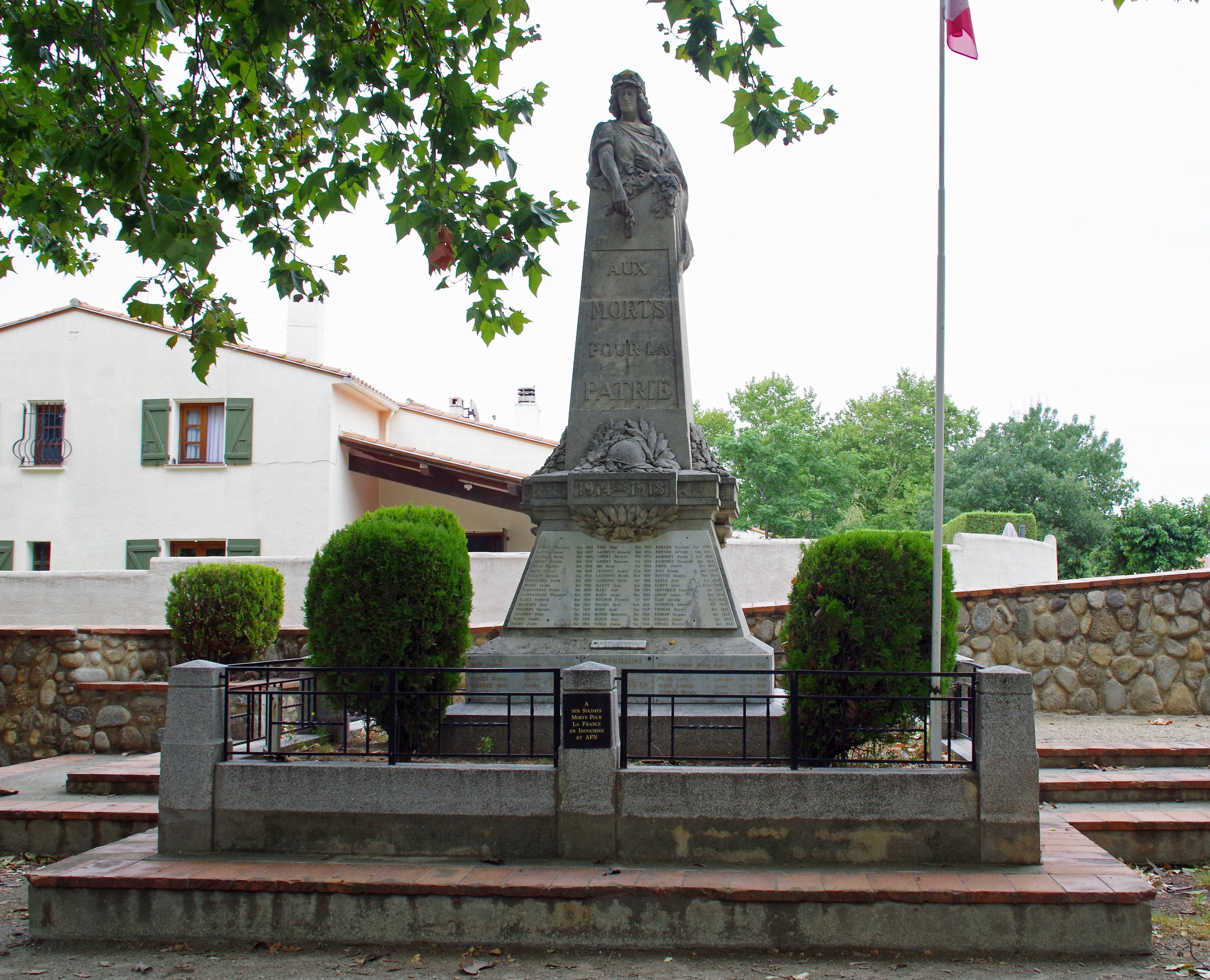 monument aux morts de la guerre de 1914-1918
