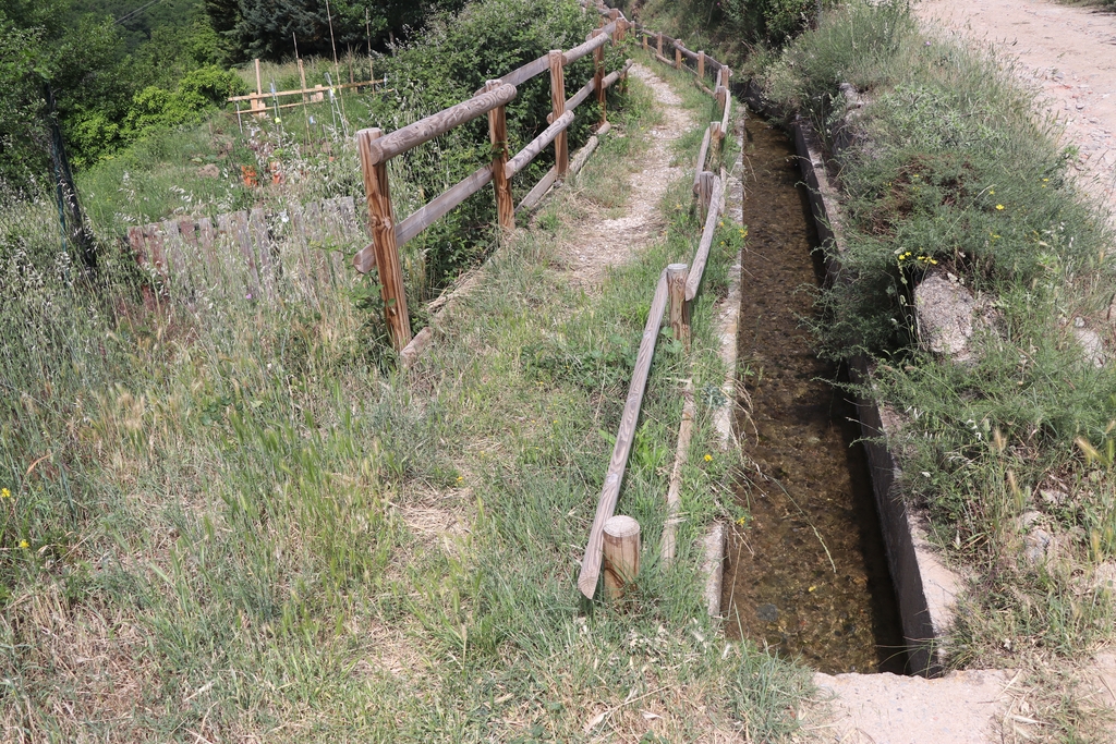 Ensemble des canaux de la commune de Mosset