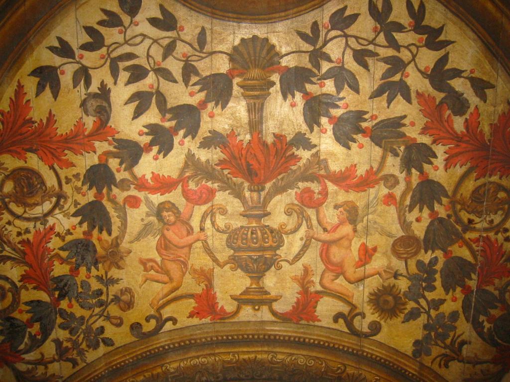 plafond peint