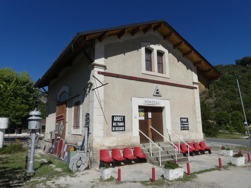 gare de Saint-Géry, également Musée du Rail "Mémorail"