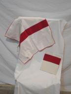 voile de calice et bourse de corporal (ornement blanc)