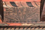 plafond peint du premier étage de l'ancien presbytère : closoir IIIb6.