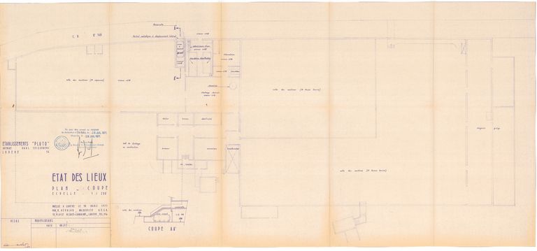 usine textile (usine de drap) Rouaud et Vinas, puis Teisserenc-Visseq, puis Teisserenc-Harlachol, puis usine de bonneterie (usine de bas) Pluto SA, puis DimTex, puis Les Moulinages du Lodévois, actuellement centrale hydroelectrique