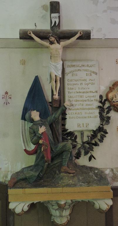 Sommaire des objets mobiliers de l'église Saint-Martin du Mas Blanc