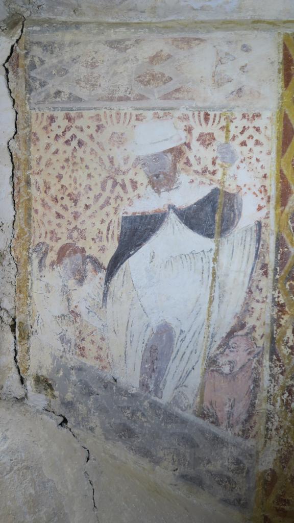 Les peintures monumentales de la chapelle nord