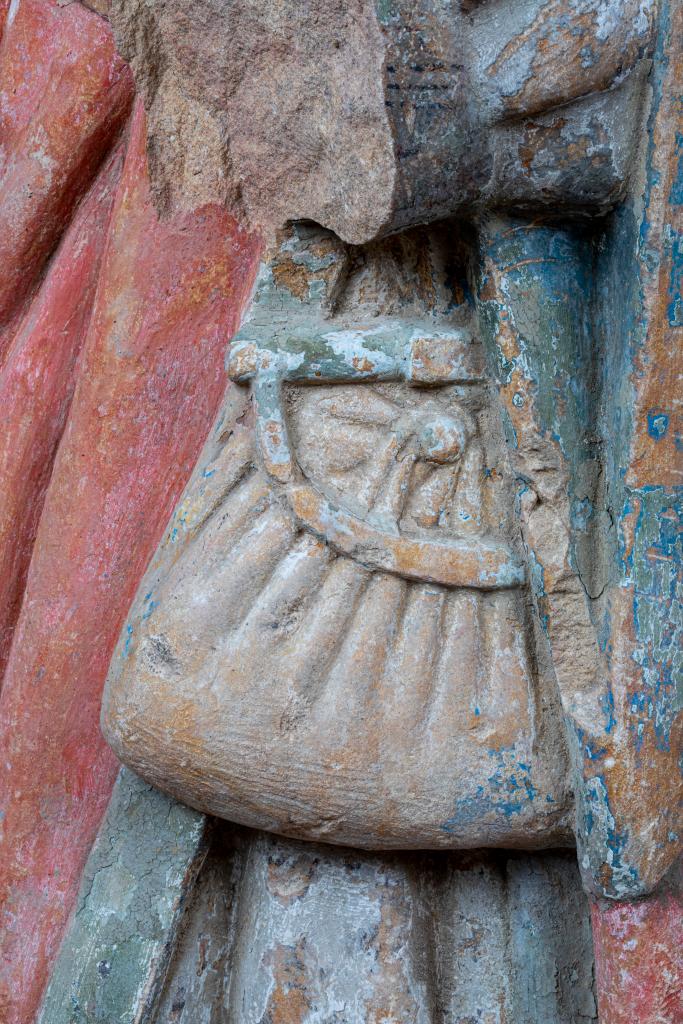 groupe sculpté de la Mise au tombeau