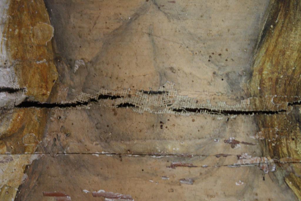 plafond peint du grand salon