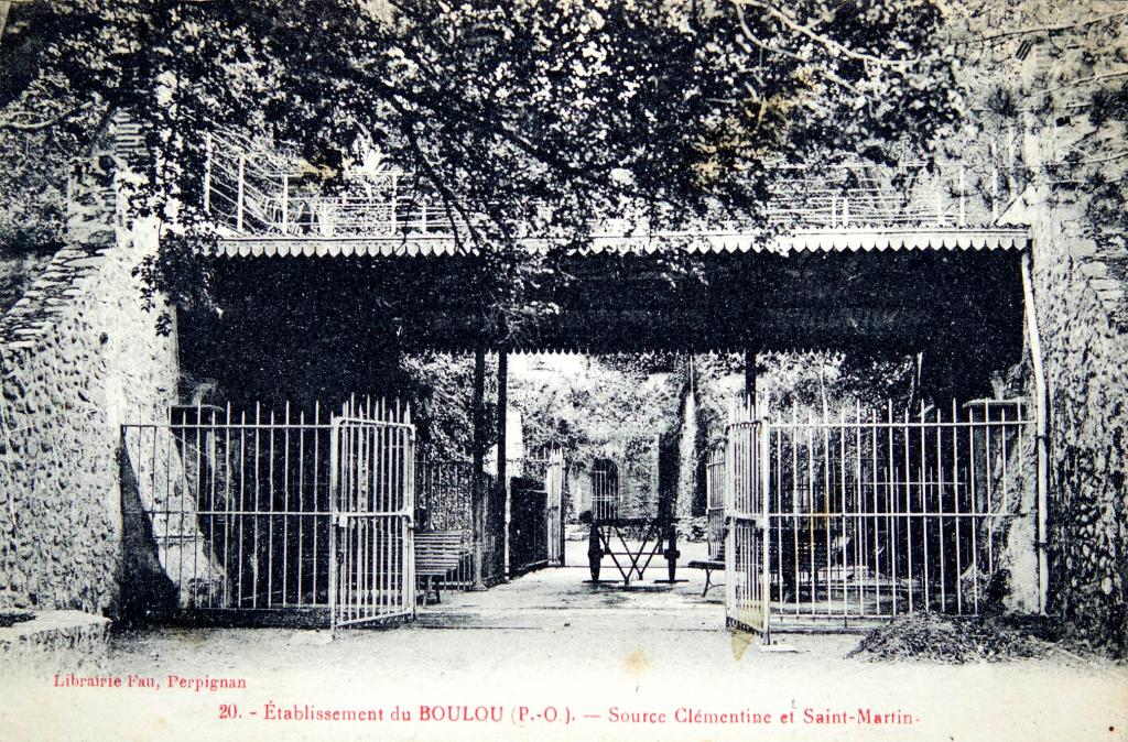 fontaine dit buvettes Clémentine et Saint Martin