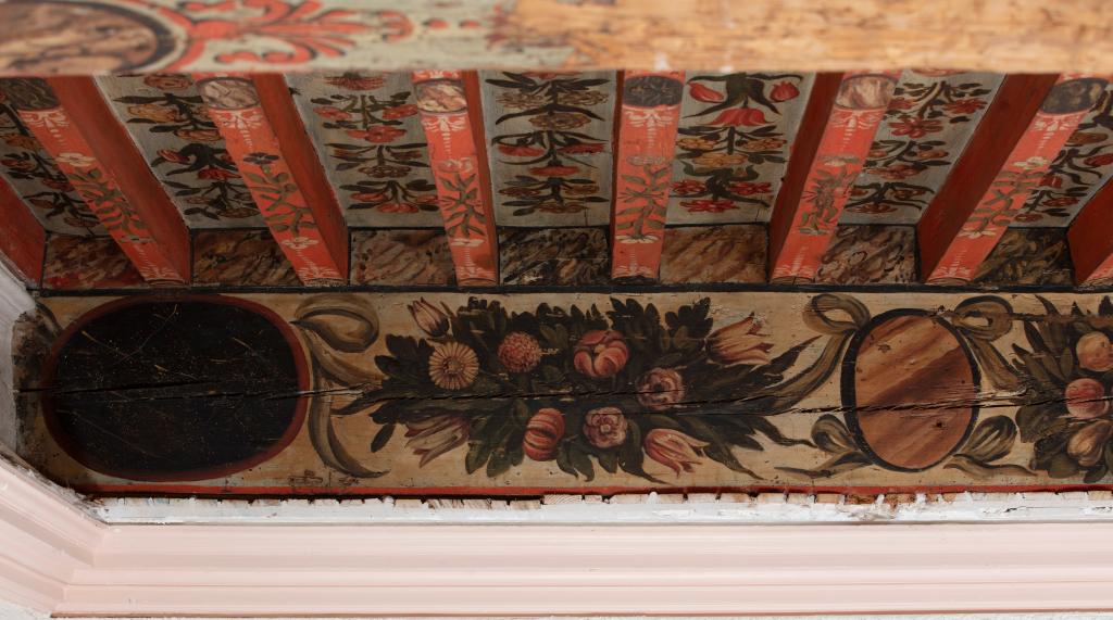 ensemble des peintures monumentales du château