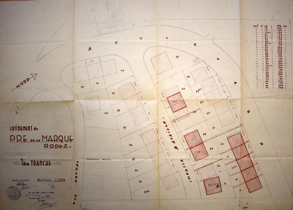 lotissement du Pré de Lamarque