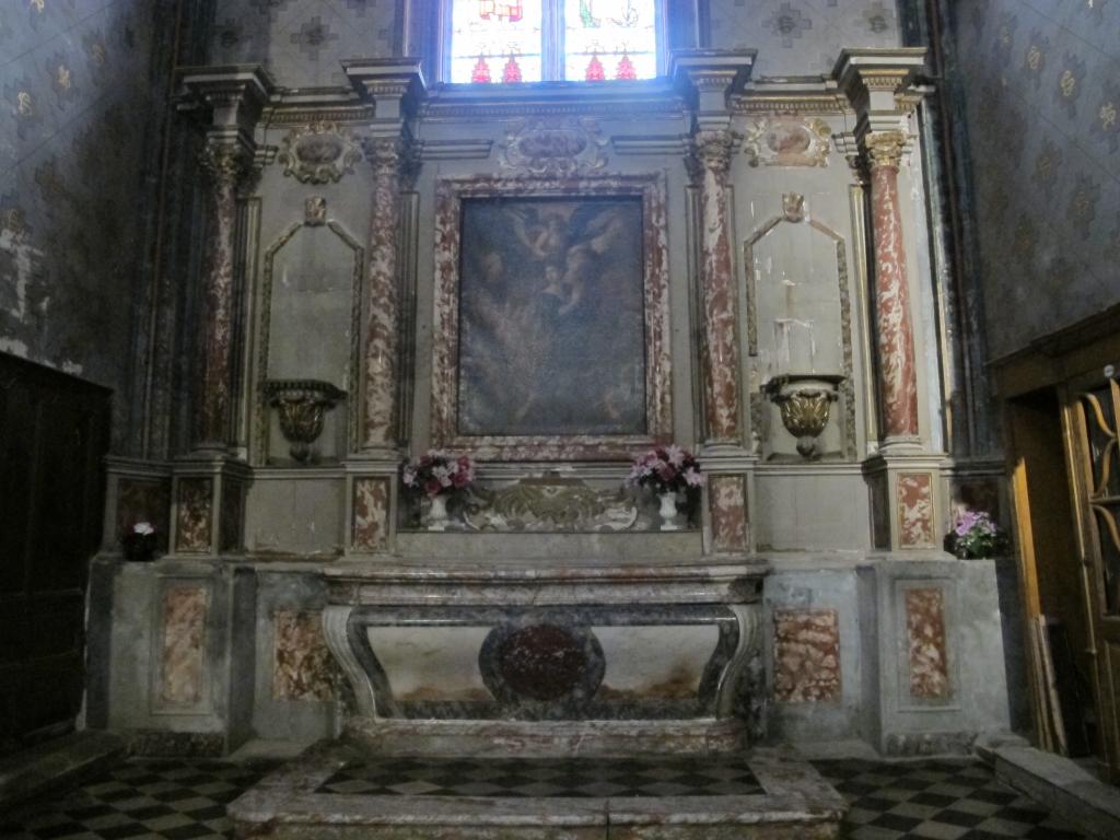 retable et autel de la chapelle Sainte-Catherine n°1