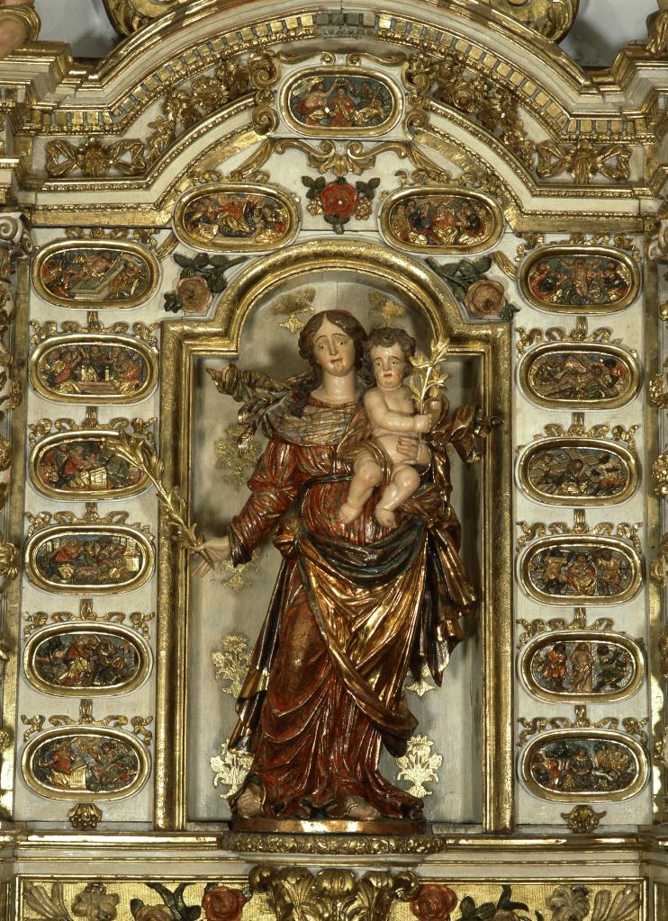 reliefs (15) Mystères du Rosaire Retable du Rosaire