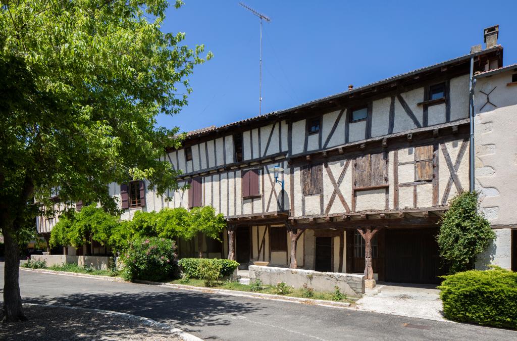 maisons à pan de bois