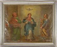 tableau : Vierge entre sainte Anne et Joachim