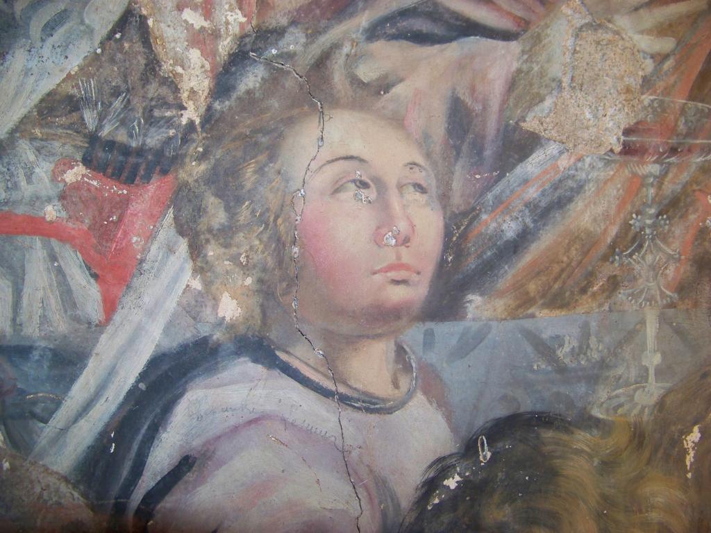 Les peintures murales du studiolo