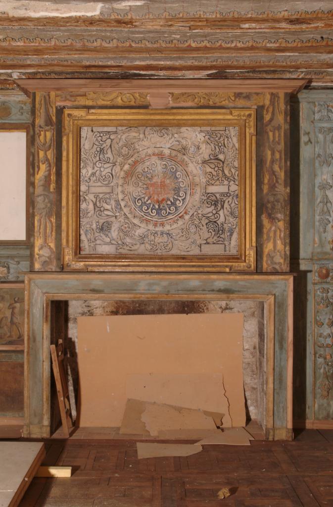 ensemble des peintures et boiseries des salons de l'ancien collège Champollion