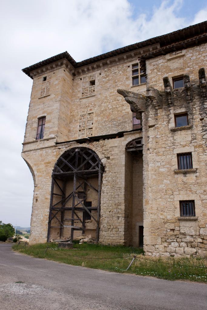 ensemble des bâtiments du château