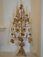 paire de chandeliers à branches d'église