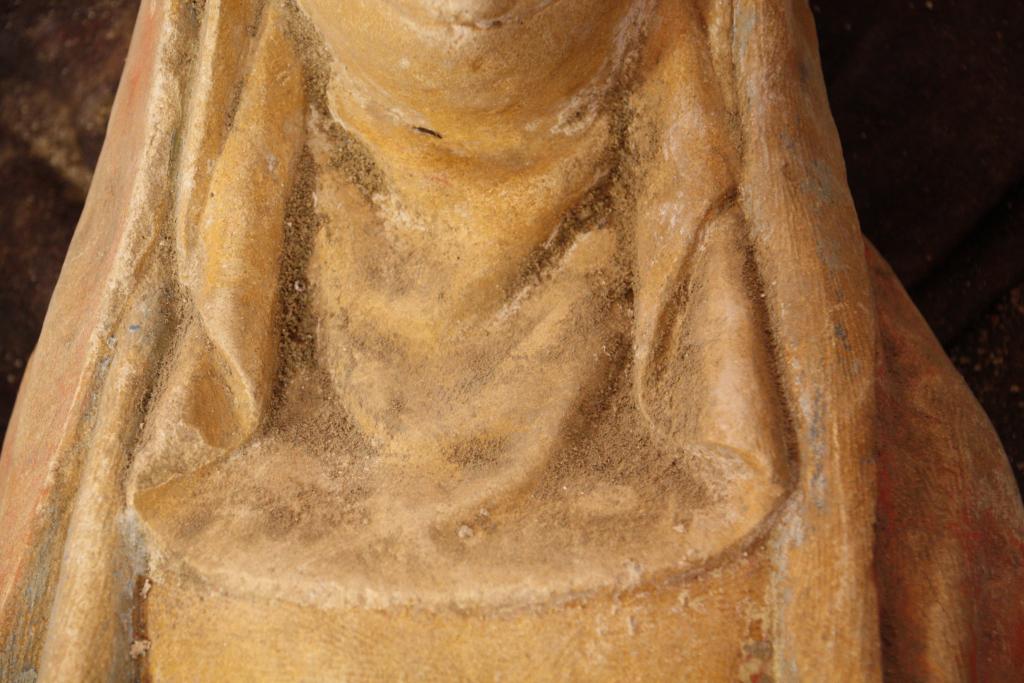 groupe sculpté de la Mise au tombeau
