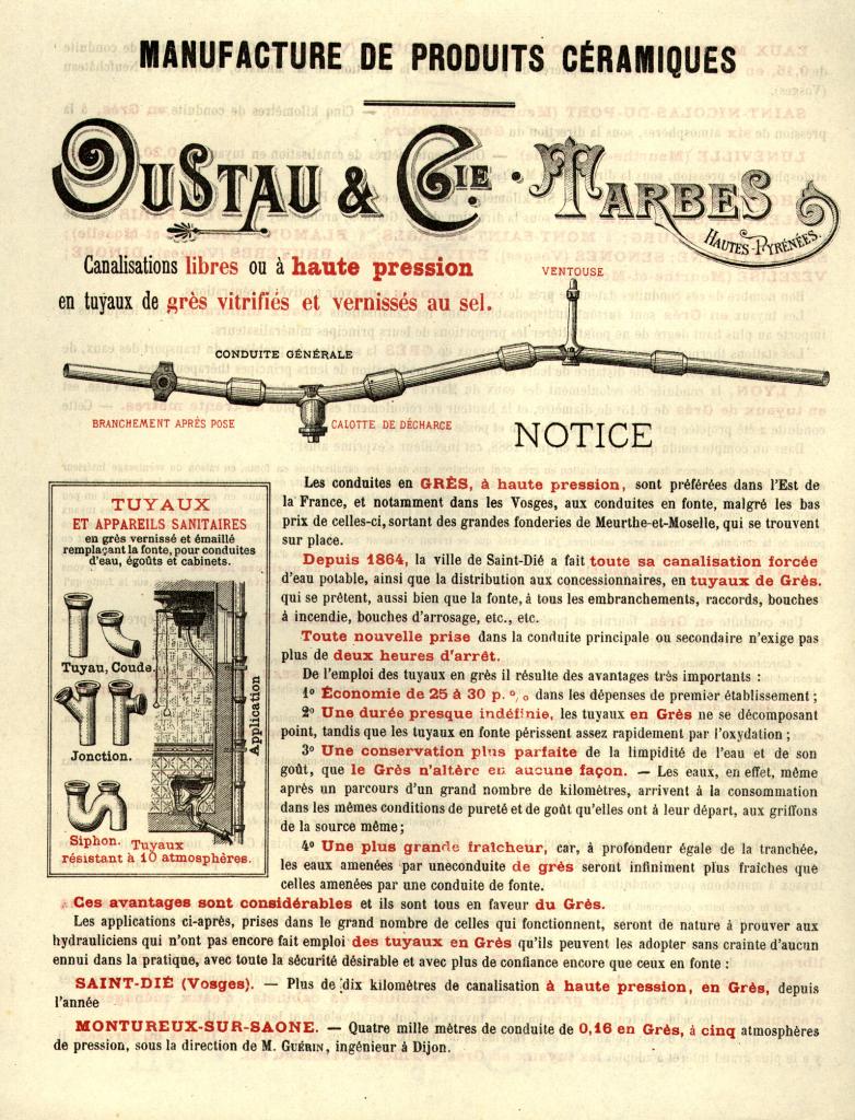 usine de céramique dite Oustau