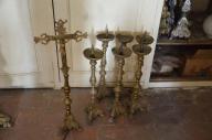 croix d'autel , chandelier d'autel (6)
