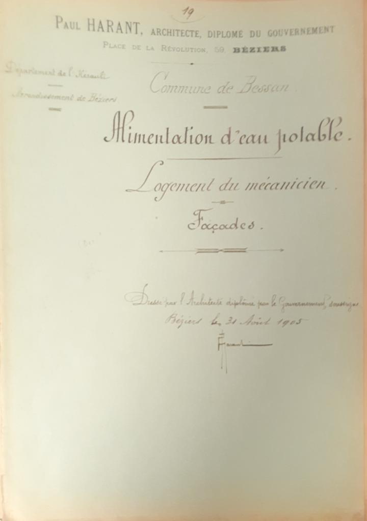 Bessan, maison du mécanicien