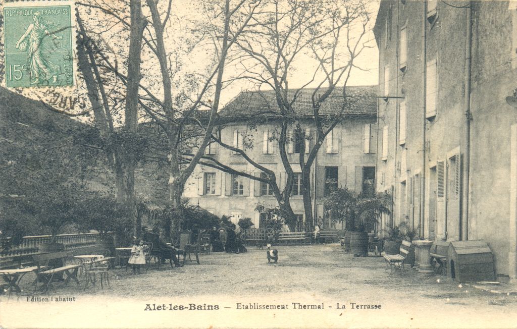 Etablissement de la source Buvette.